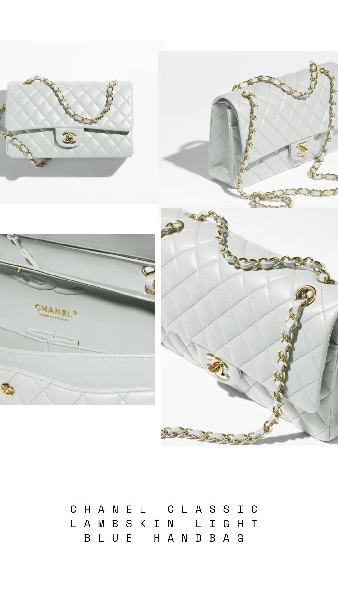 A closer look at the classic Chanel bag, Images via Haute24.com